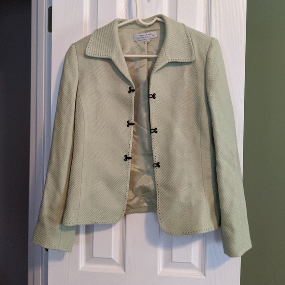 Tahari Jackets & Blazers - Light Green Tahari Blazer